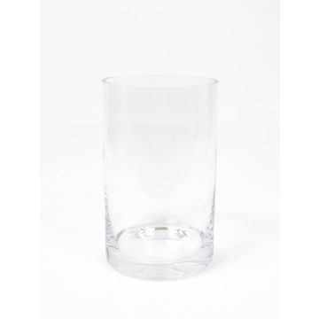 Cylindrisk glasvas SANSA EARTH, transparen, 19,5cm, Ø12cm Cylindrisk glasvas SANSA EARTH, transparen, 19,5cm, Ø12cm
