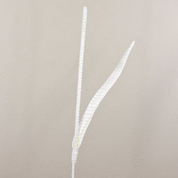 Aloe aristata dekorblad av plastskum ALESANDRO, glitter, vit, 95cm Aloe aristata dekorblad av plastskum ALESANDRO, glitter, vit, 95cm