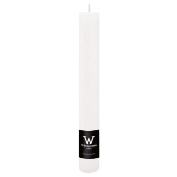 Stavljus AURORA, vitt, 20cm, Ø3,5cm, 23h - Tillverkat i Tyskland Stavljus AURORA, vitt, 20cm, Ø3,5cm, 23h - Tillverkat i Tyskland