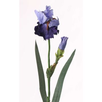Konstgjord iris ALYSSA, blå, 70cm, Ø13cm