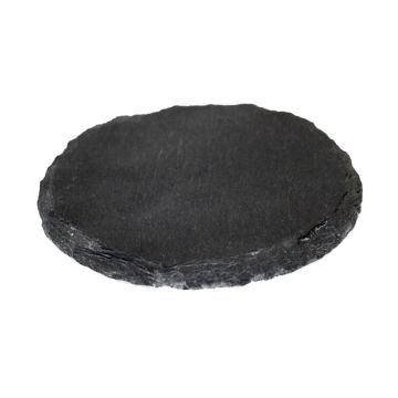 Rund skifferunderlägg MARIANO, antracit, Ø15cm Rund skifferunderlägg MARIANO, antracit, Ø15cm