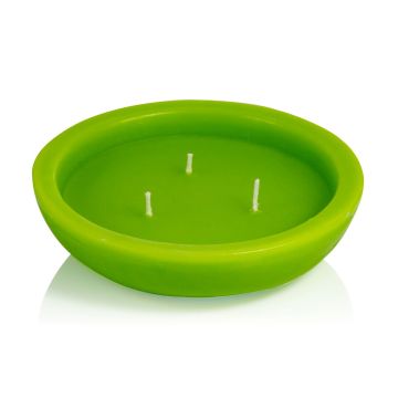 Utomhus-flytljus NEREA, 3 vekar, äppelgrön, 4,5cm, Ø15,8cm, 5,5h Utomhus-flytljus NEREA, 3 vekar, äppelgrön, 4,5cm, Ø15,8cm, 5,5h