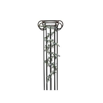 Lavendelgirland i plast SPENCER, vit, 180cm, Ø2cm
