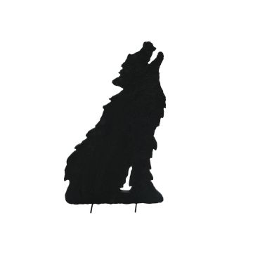 Halloween-dekoration silhuett SPOOKY WOLF, svart, 63cm Halloween-dekoration silhuett SPOOKY WOLF, svart, 63cm
