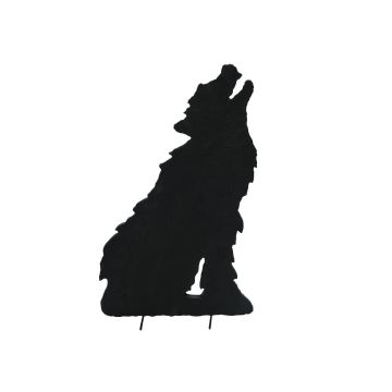 Halloween-dekoration silhuett SPOOKY WOLF, svart, 63cm Halloween-dekoration silhuett SPOOKY WOLF, svart, 63cm
