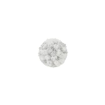 Konstgjord pinjekula ALESSIA, snötäckt, vit, Ø15cm Konstgjord pinjekula ALESSIA, snötäckt, vit, Ø15cm