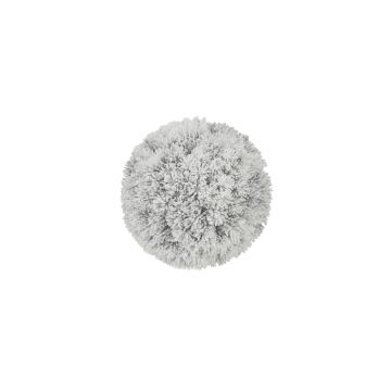 Konstgjord pinjekula ALESSIA, snötäckt, vit, Ø20cm Konstgjord pinjekula ALESSIA, snötäckt, vit, Ø20cm