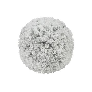 Konstgjord pinjekula ALESSIA, snötäckt, vit, Ø30cm Konstgjord pinjekula ALESSIA, snötäckt, vit, Ø30cm
