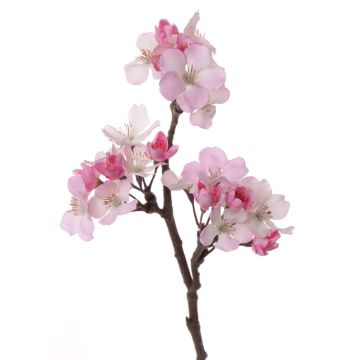 Konstgjord äppelblomkvist OCHUKO med blommor, cerise-vit, 35cm, Ø1,5-4cm Konstgjord äppelblomkvist OCHUKO med blommor, cerise-vit, 35cm, Ø1,5-4cm