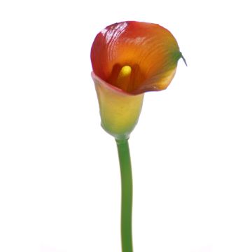 Konstblomma Calla CHIDORA, orange-röd, 55cm, 4,5x5,5cm Konstblomma Calla CHIDORA, orange-röd, 55cm, 4,5x5,5cm