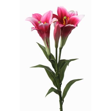 Konstgjord påsklilja ERISA, cerise, 75cm, Ø8-11cm Konstgjord påsklilja ERISA, cerise, 75cm, Ø8-11cm