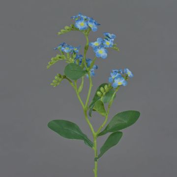 Konstgjord förgätmigej-gren ESTHER, blå, 35cm, Ø1,5cm Konstgjord förgätmigej-gren ESTHER, blå, 35cm, Ø1,5cm
