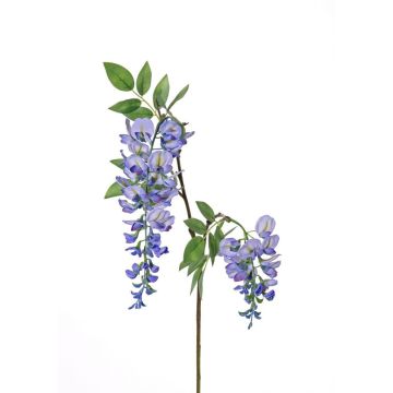 Konstgjord blåregn-gren NEZUMI med blommor, blå, 105cm