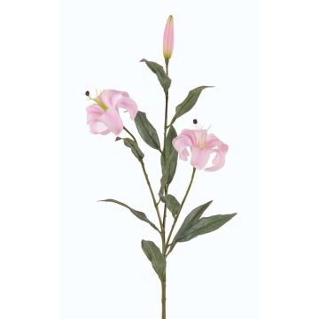 Konstgjord gren av turkisk lilja DANBI, ljusrosa, 85cm, Ø9cm