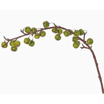 Konstgjord äppelträdskvist BORIAN med frukter, grön, 95cm Konstgjord äppelträdskvist BORIAN med frukter, grön, 95cm