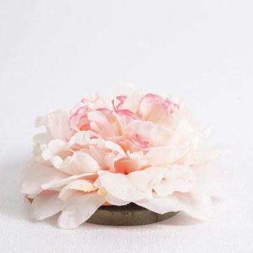 Konstgjord pionblomma MEGAN, flytande, rosa, Ø15cm Konstgjord pionblomma MEGAN, flytande, rosa, Ø15cm