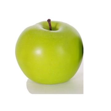 Konstgjord äpple ADALBERO, grön, 6cm, Ø7cm