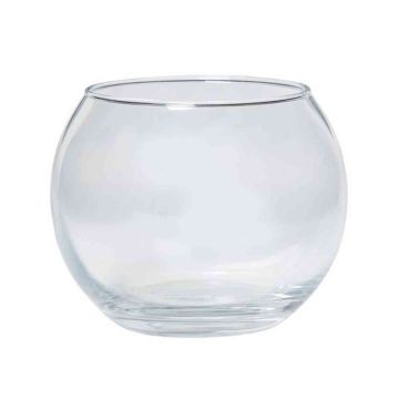 Te-ljushållare TOBI OCEAN, glas, transparent, 8,5cm, Ø11cm