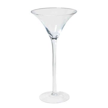 XXL-martiniglas SACHA OCEAN med fot, klart, 50cm, Ø25,5cm