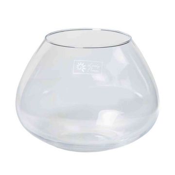 Ljusstake i glas JOY, transparent, 16,5cm, Ø22cm Ljusstake i glas JOY, transparent, 16,5cm, Ø22cm