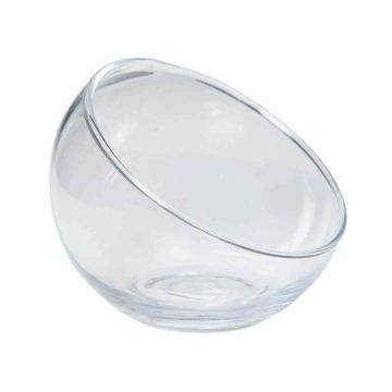 Dekorativ skål NELLY OCEAN i glas, klar, 10,5cm, Ø12,5cm Dekorativ skål NELLY OCEAN i glas, klar, 10,5cm, Ø12,5cm