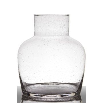 Glasvas GRACIE med bubblor, klar, 26cm, Ø22cm Glasvas GRACIE med bubblor, klar, 26cm, Ø22cm