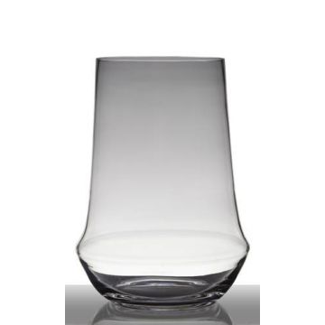 Blomvas i glas SHANE, klar, 35cm, Ø25,5cm