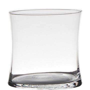 Bordslampa i glas DENNY, transparent, 15cm, Ø15cm Bordslampa i glas DENNY, transparent, 15cm, Ø15cm