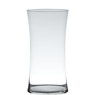 Blomvas i glas DENNY, transparent, 40cm, Ø15cm