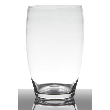 Rund glasvas HENRY, klar, 25cm, Ø15cm Rund glasvas HENRY, klar, 25cm, Ø15cm