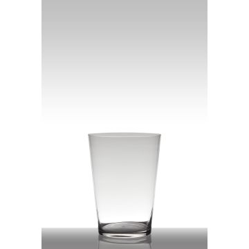 Konisk blomvas ANNA EARTH i glas, klar, 30cm, Ø22cm Konisk blomvas ANNA EARTH i glas, klar, 30cm, Ø22cm