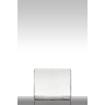 Blomkruka i glas MIRJA, transparen, 25x18x20cm Blomkruka i glas MIRJA, transparen, 25x18x20cm