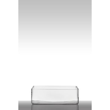 Glasskål MIRJA, transparent, 30x20x10cm Glasskål MIRJA, transparent, 30x20x10cm