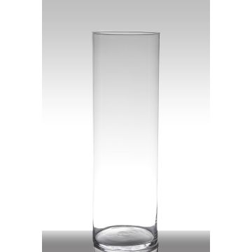 Glasvas, cylindrisk, SANYA EARTH, transparen, 60cm, Ø19cm Glasvas, cylindrisk, SANYA EARTH, transparen, 60cm, Ø19cm