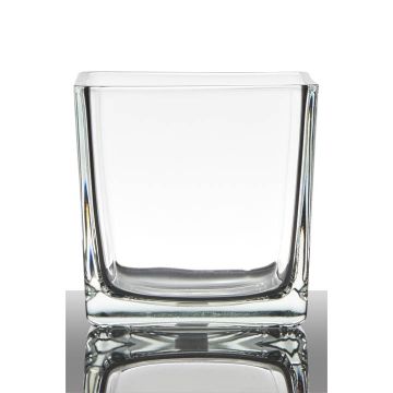 Glasöverkruka KIM EARTH, klar, 14x14x14cm Glasöverkruka KIM EARTH, klar, 14x14x14cm