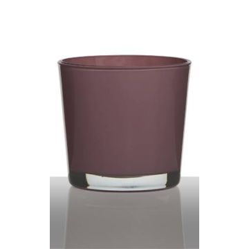 Glasöverkruka ALENA, gammaldagsrosa, antikrosa, 11cm, Ø11,5cm Glasöverkruka ALENA, gammaldagsrosa, antikrosa, 11cm, Ø11,5cm