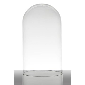 Glasklocka ADELINA, transparen, 28cm, Ø16,5cm
