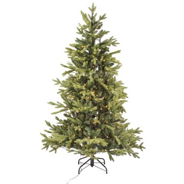 Konstgjord julgran GRAZ SPEED, LED-lampor, 210cm, Ø130cm