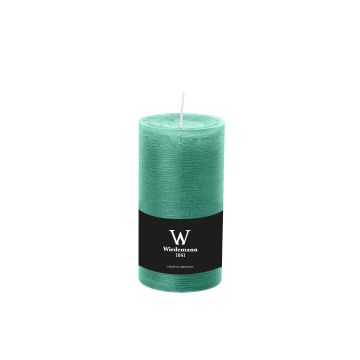 Stumpvaxljus AURORA, mintgrönt, 19cm, Ø10cm, 155h - Tillverkat i Tyskland Stumpvaxljus AURORA, mintgrönt, 19cm, Ø10cm, 155h - Tillverkat i Tyskland