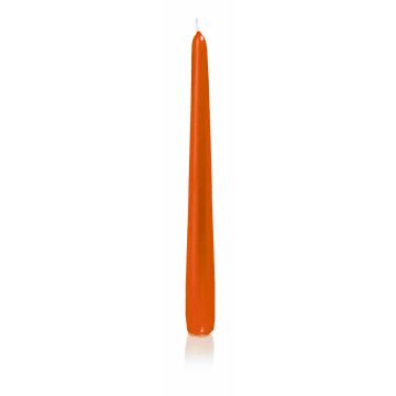 Spetsljus PALINA, orange, 25cm, Ø2,5cm, 8 timmar - Tillverkad i Tyskland Spetsljus PALINA, orange, 25cm, Ø2,5cm, 8 timmar - Tillverkad i Tyskland