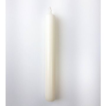 Ljus CHARLOTTE, krämfärgat, 18,5cm, Ø2,1cm, 6,5h - Tillverkat i Tyskland Ljus CHARLOTTE, krämfärgat, 18,5cm, Ø2,1cm, 6,5h - Tillverkat i Tyskland