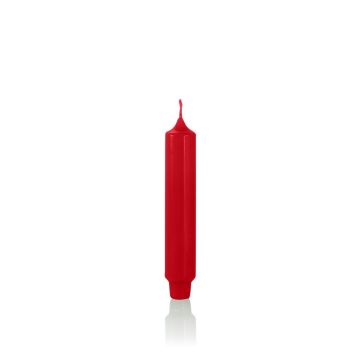 Punchljus ARIETTA, rött, 16,4cm, Ø2,8cm, 6h - Tillverkat i Tyskland