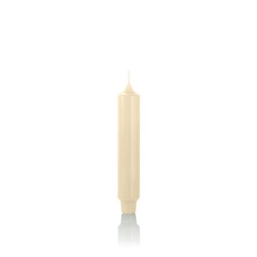 Punchljus ARIETTA, krämfärgat, 16,4cm, Ø2,8cm, 6 timmar - Tillverkat i Tyskland