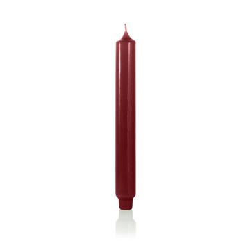 Punchljus ARIETTA, bordeaux, 24,9cm, Ø2,8cm, 16 timmar - Tillverkad i Tyskland