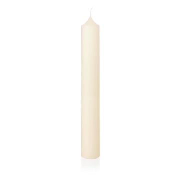 Spisvaxljus FRANZISKA, elfenben, 60cm, Ø8cm, 274 timmar - Tillverkad i Tyskland Spisvaxljus FRANZISKA, elfenben, 60cm, Ø8cm, 274 timmar - Tillverkad i Tyskland
