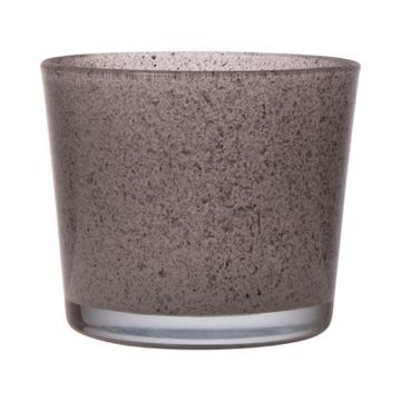Glasöverkruka ALENA GRANIT, granitgrå, 19cm, Ø19cm Glasöverkruka ALENA GRANIT, granitgrå, 19cm, Ø19cm