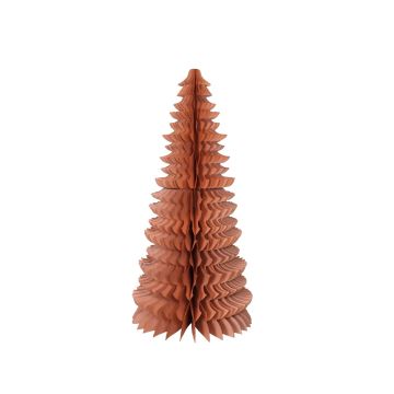 Stor julgran av papper TOFA, ljusrosa, 130cm Stor julgran av papper TOFA, ljusrosa, 130cm