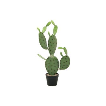 Konstgjord fikonkaktus SILVANO, grön, 75cm