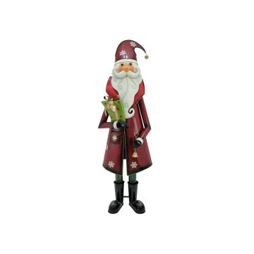 Dekorationsfigur Jultomten JOSEPH med present, 195cm Dekorationsfigur Jultomten JOSEPH med present, 195cm