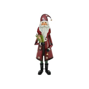 Dekorationsfigur Jultomten JOSEPH med present, 195cm Dekorationsfigur Jultomten JOSEPH med present, 195cm